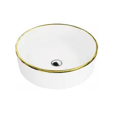 Umywalka nablatowa 37cm - Lavita Merida Gold Line